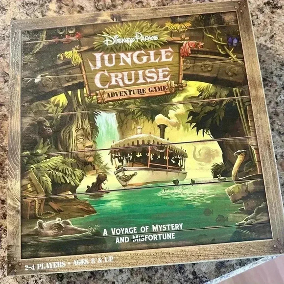 Disney Parks Jungle Cruise Adventure Board Game Voyage Of Mystery NEW Sealed - Picture 1 of 10